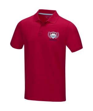 Textiles mode - Polo Graphite bio manches courtes homme | PRINTECOM