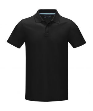 Polo homme personnalisé coton bio 180 g Graphite Textiles mode publicitaire