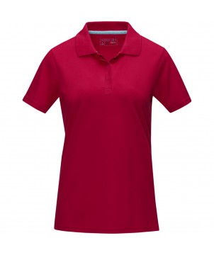 Textiles mode - Polo Graphite bio manches courtes femme | PRINTECOM