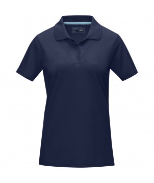 Textiles mode - Polo Graphite bio manches courtes femme | PRINTECOM
