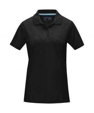 Polo femme personnalisé coton bio 180 g Graphite Textiles mode publicitaire