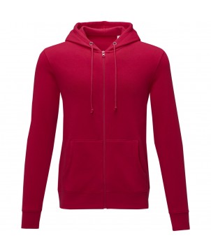 Textiles mode - Sweat à capuche zippé Theron pour homme | PRINTECOM