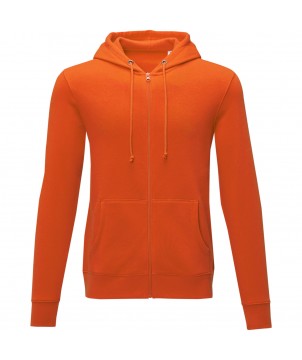 Textiles mode - Sweat à capuche zippé Theron pour homme | PRINTECOM