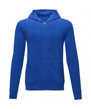 Textiles mode - Sweat à capuche zippé Theron pour homme | PRINTECOM