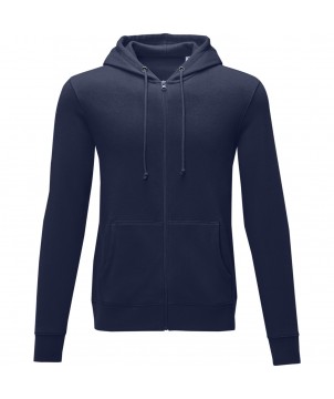 Textiles mode - Sweat à capuche zippé Theron pour homme | PRINTECOM