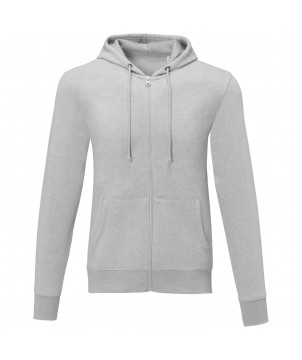 Textiles mode - Sweat à capuche zippé Theron pour homme | PRINTECOM