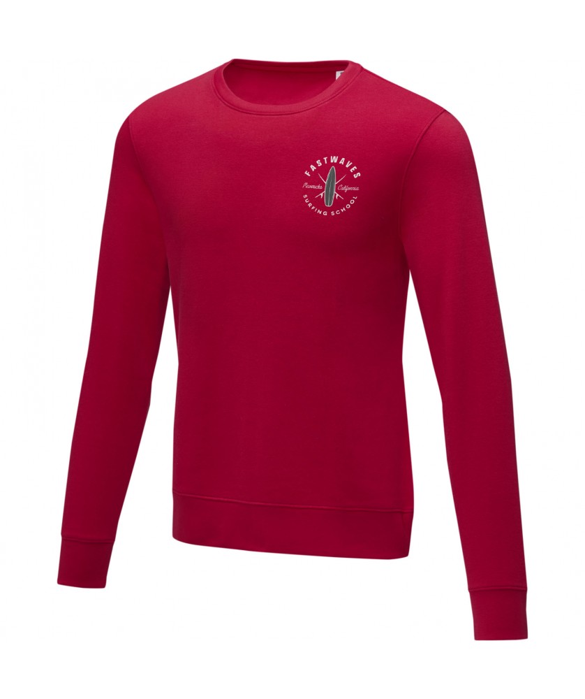 Textiles mode - Pull ras de cou Zenon pour homme | PRINTECOM