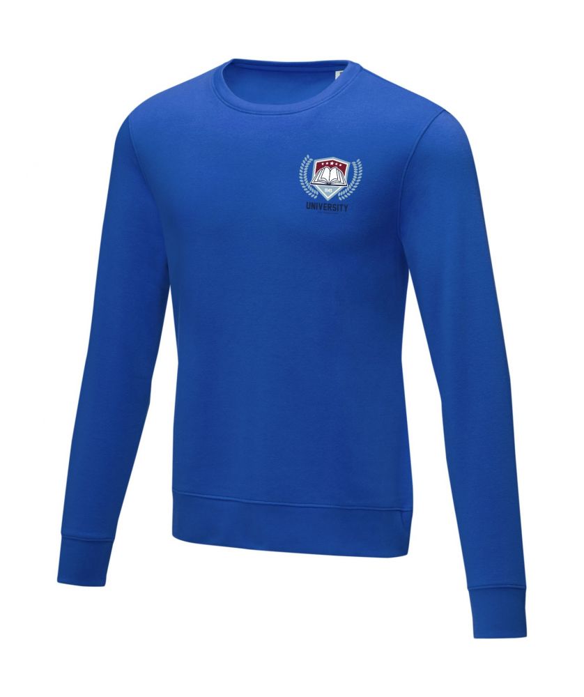 Pull homme personnalisé col rond 240 g Zenon Textiles mode publicitaire