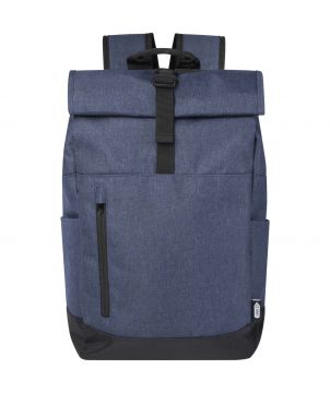 Sac à dos ordinateur recyclé GRS personnalisé 15,6 pouces 12 L Libra Sacs à dos publicitaire