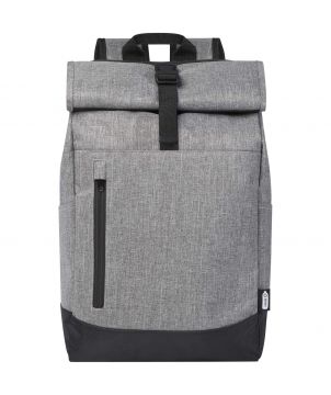 Sac à dos ordinateur recyclé GRS personnalisé 15,6 pouces 12 L Libra Sacs à dos publicitaire