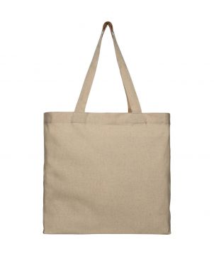 Tote bag recyclé à soufflet personnalisé 210 g 13 L Pheebs Sacs Shopping et Tote Bags publicitaire