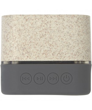 Audio et Vidéo - Haut-parleur Bluetooth® Aira en paille de blé | PRINTECOM