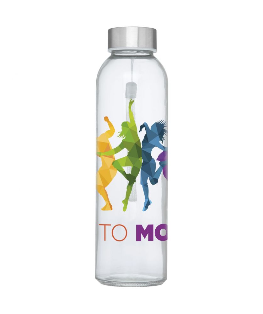 Bouteille de sport personnalisée en verre 500 ml Bodhi Gourdes de sport publicitaire