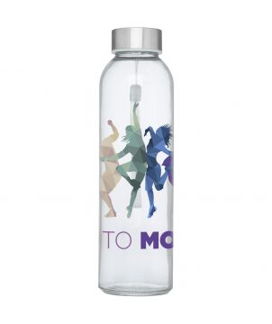 Bouteille de sport personnalisée en verre 500 ml Bodhi Gourdes de sport publicitaire