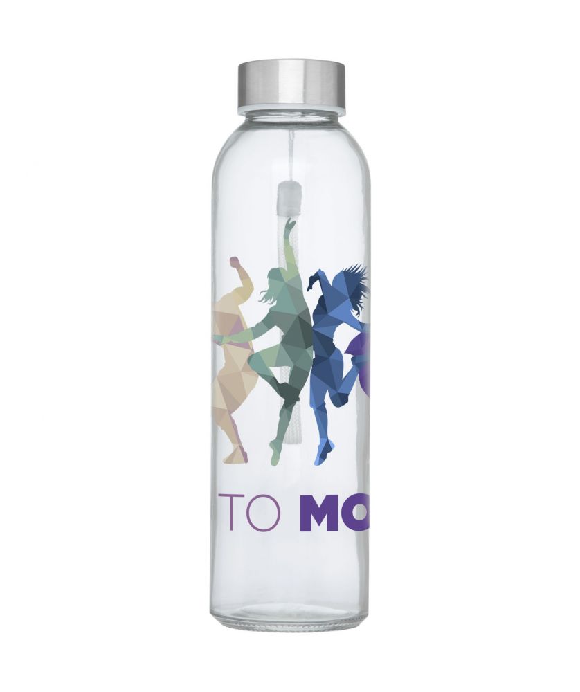 Bouteille de sport personnalisée en verre 500 ml Bodhi Gourdes de sport publicitaire