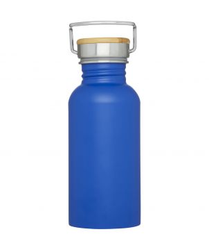 Bouteille de sport personnalisée inox bambou 550 ml Thor Gourdes de sport publicitaire