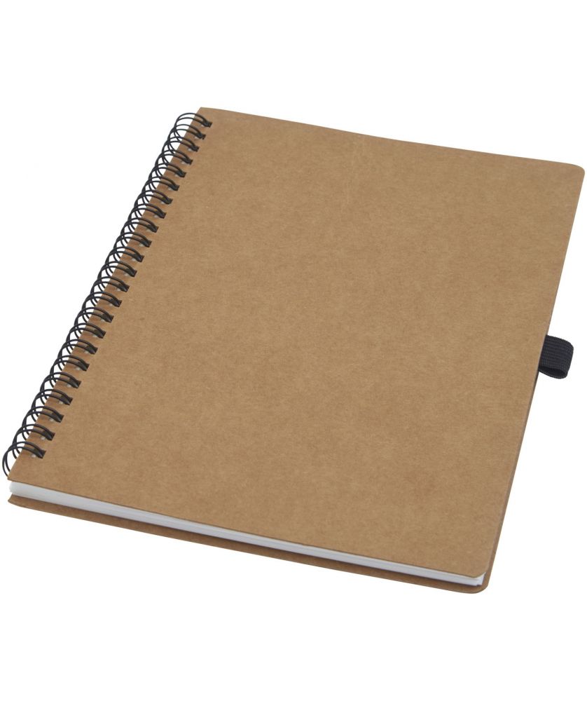 Carnet Cobble A5 en papier de pierre à spirales personnalisé Carnets publicitaire