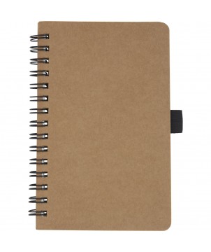 Carnets - Carnet Cobble A6 à spirales en carton recyclé avec papier de pierre | PRINTECOM