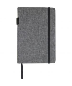 Carnet A5 en tissu RPET recyclé personnalisé Orin Carnets publicitaire