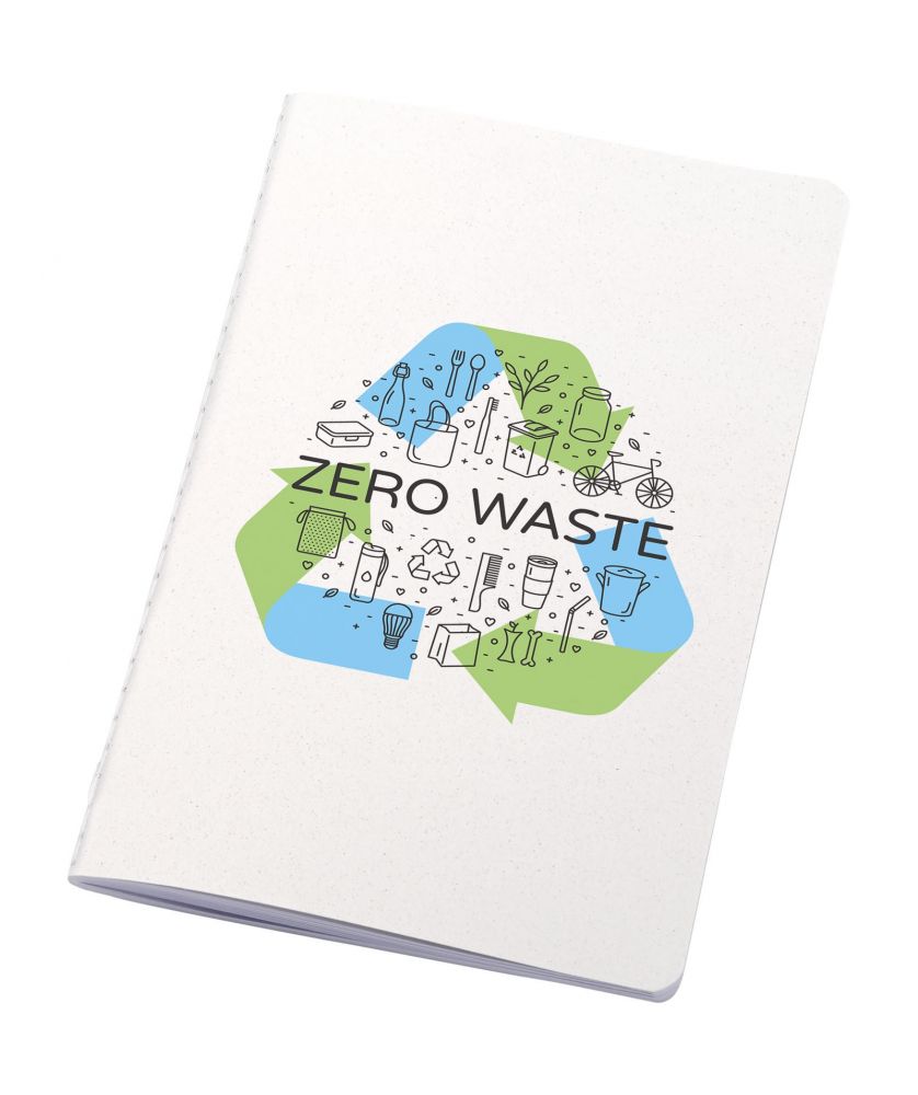 Carnet en papier Crush recyclé personnalisé Fabia Carnets publicitaire