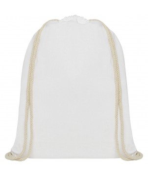Sacs à dos - Sac à dos Oregon en coton de 140 g/m² avec cordon de serrage 5L | PRINTECOM