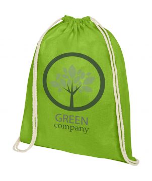 Sac à cordon coton personnalisé 140 g 5 L Oregon Sacs à dos publicitaire
