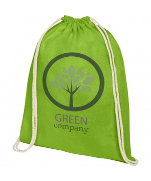 Sacs à dos - Sac à dos Oregon en coton de 140 g/m² avec cordon de serrage 5L | PRINTECOM
