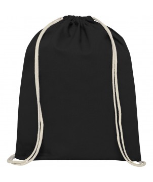 Sacs à dos - Sac à dos Oregon en coton de 140 g/m² avec cordon de serrage 5L | PRINTECOM