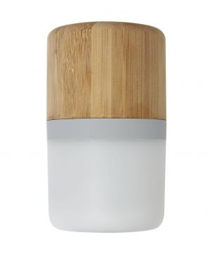 Haut-parleur Bluetooth en bambou avec lumière personnalisé Aurea Audio et Vidéo publicitaire