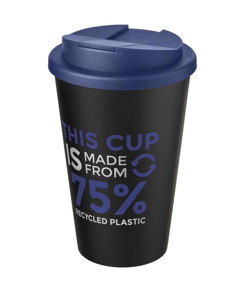 Gobelet isotherme personnalisé recyclé anti-déversement 350 ml Americano® Eco Gobelets et mugs publicitaire