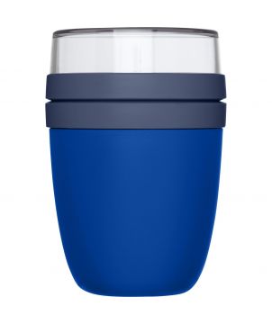 Bocal repas 2 compartiments 500+200 ml personnalisé Ellipse Vaisselle publicitaire