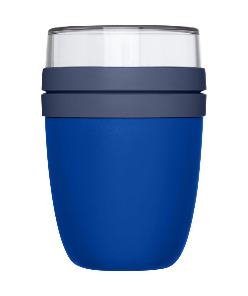 Bocal repas 2 compartiments 500+200 ml personnalisé Ellipse Vaisselle publicitaire