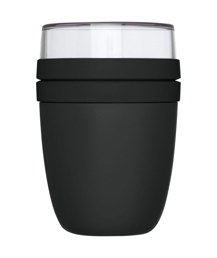 Bocal repas 2 compartiments 500+200 ml personnalisé Ellipse Vaisselle publicitaire