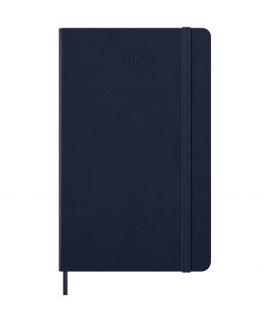 Agenda quotidien L 12 mois 2026 à couverture rigide Moleskine Carnets publicitaire