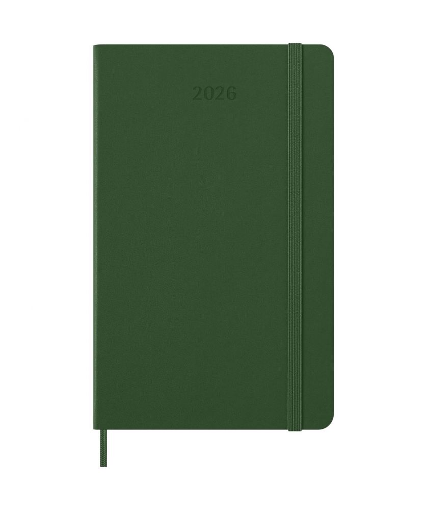 Agenda quotidien L 12 mois 2026 à couverture rigide Moleskine Carnets publicitaire
