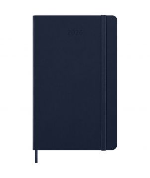 Agenda hebdomadaire L 12 mois 2026 à couverture rigide Moleskine Carnets publicitaire