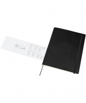 Carnets - Agenda XL 12 mois Moleskine à couverture souple | PRINTECOM