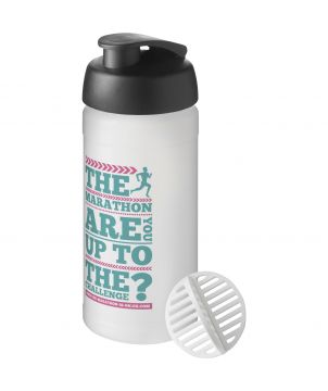 Bouteille shaker personnalisée 500 ml Baseline Plus Bouteilles et gourdes publicitaire