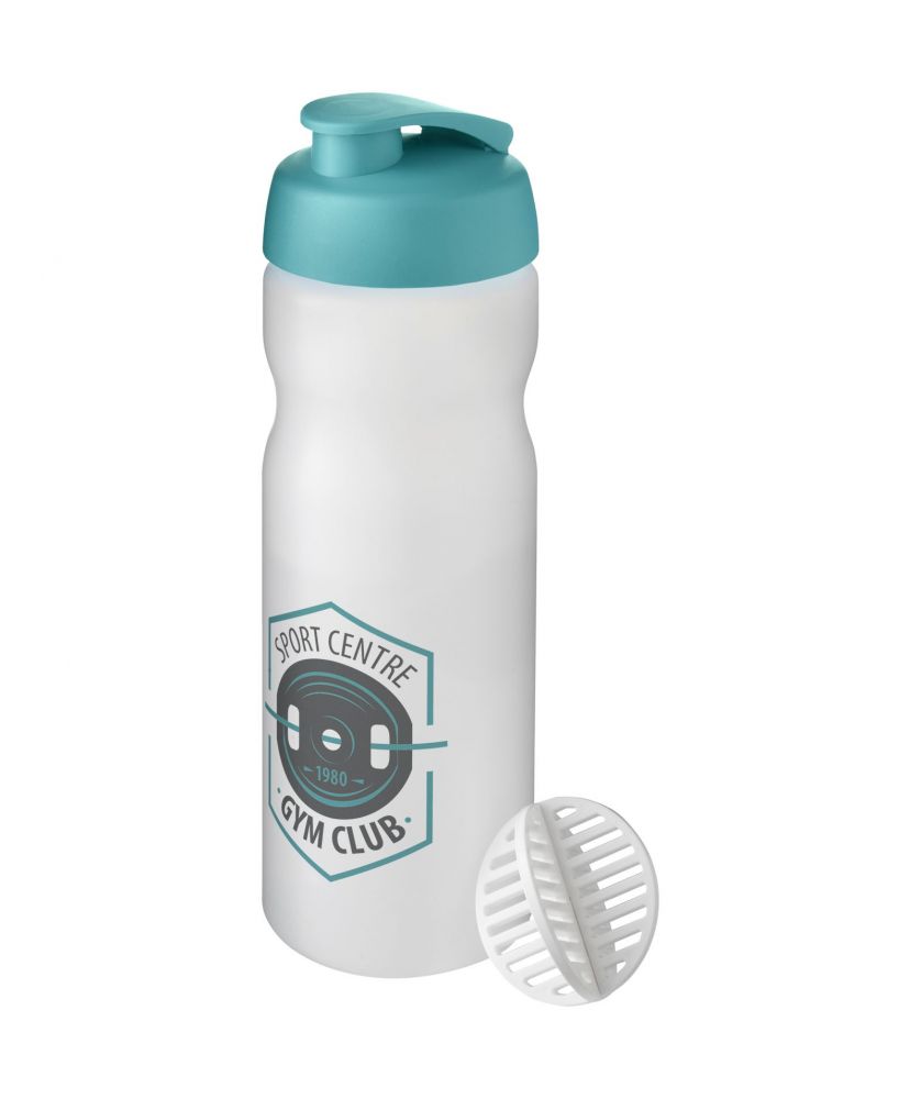 Bouteille shaker personnalisée 650 ml Baseline Plus Bouteilles et gourdes publicitaire