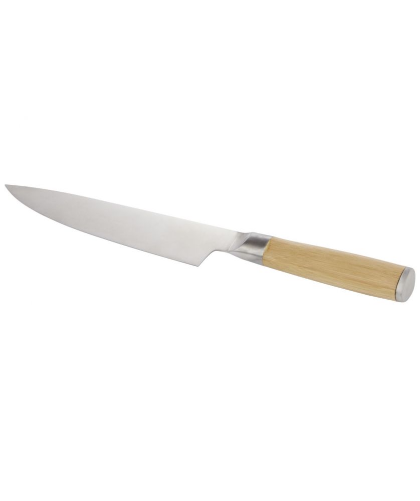 Couteau de chef manche bambou personnalisé Cocin Ustensiles de cuisine publicitaire