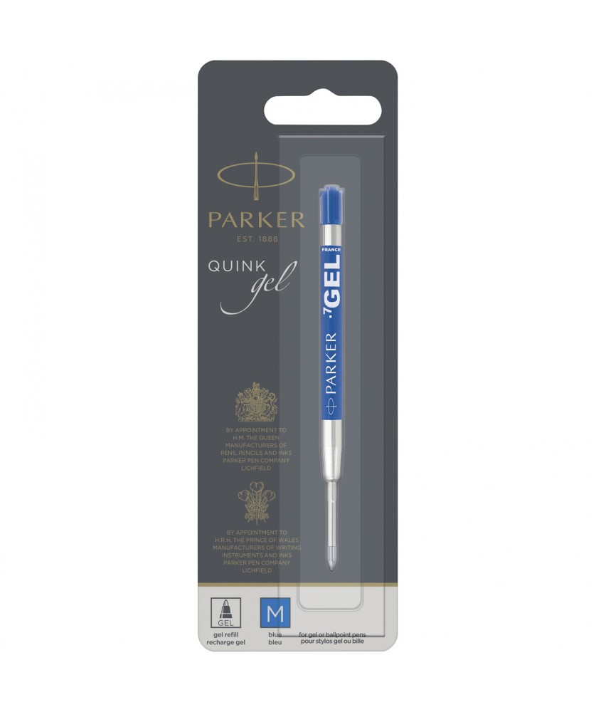 Cartouche pour stylo bille écriture Gel Parker (encre bleue) A trier publicitaire