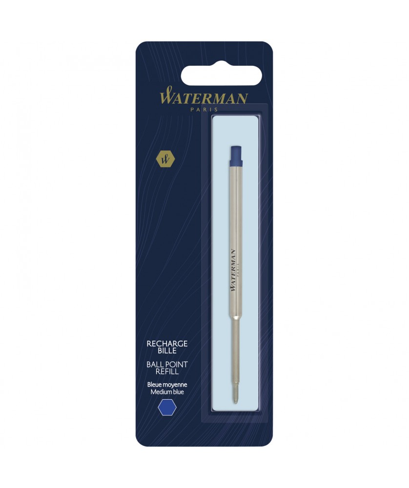Accessoires stylos - Cartouche d'encre bleue pour stylo bille | PRINTECOM