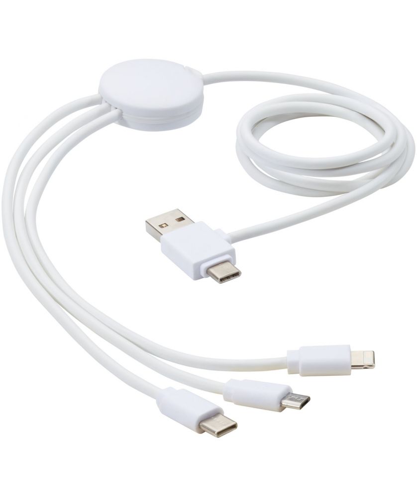 Câble de charge 5 en 1 antibactérien personnalisé Pure Accessoires de téléphonie publicitaire