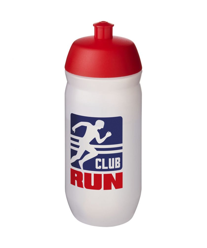 Bouteille de sport personnalisée souple 500 ml HydroFlex Clear