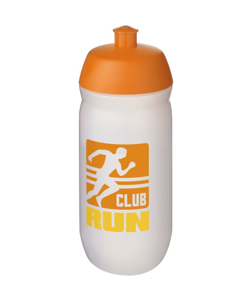 Bouteille de sport personnalisée souple 500 ml HydroFlex Clear Gourdes de sport publicitaire