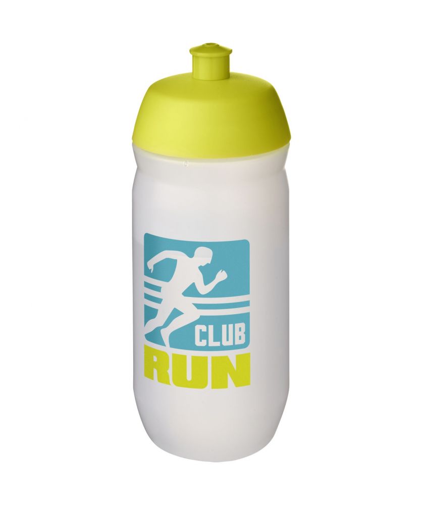 Bouteille de sport personnalisée souple 500 ml HydroFlex Clear