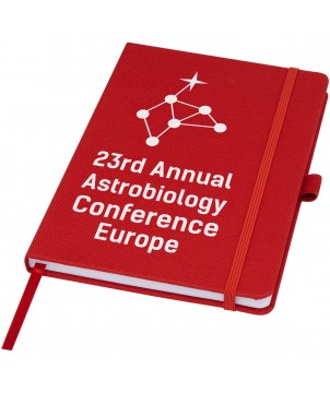 Carnets - Carnet A5 Honua en papier recyclé avec couverture en PET recyclé | PRINTECOM