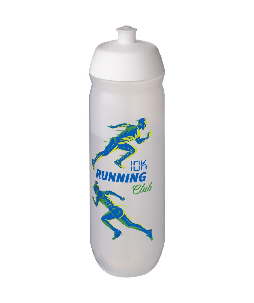 Bouteille de sport personnalisée souple 750 ml HydroFlex Clear Gourdes de sport publicitaire