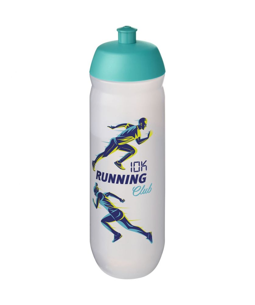 Bouteille de sport personnalisée souple 750 ml HydroFlex Clear Gourdes de sport publicitaire