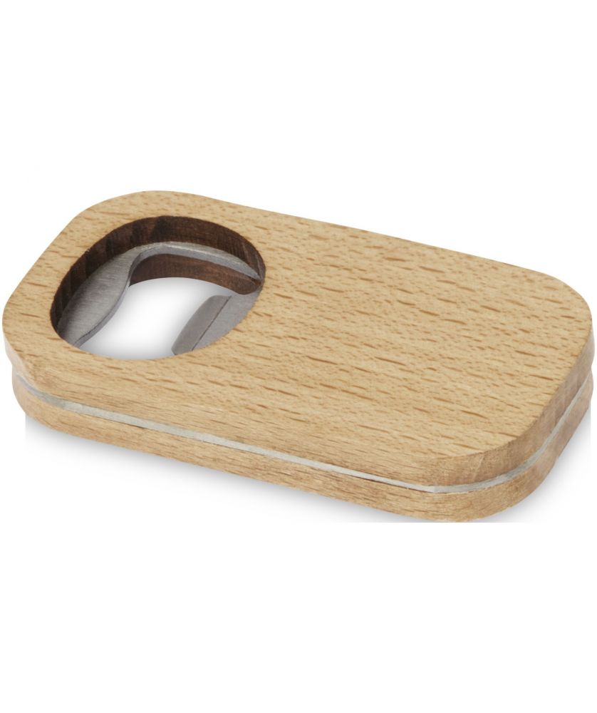 Ouvre-bouteille en bois et inox personnalisé Boemia Accessoires pour Vin et Spiritueux publicitaire